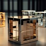 3d-rendering-metallic-cubes