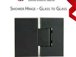 Shower Hinges- Glass to Glass
