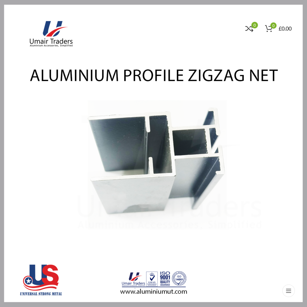 Aluminium Profile ZigZag Net